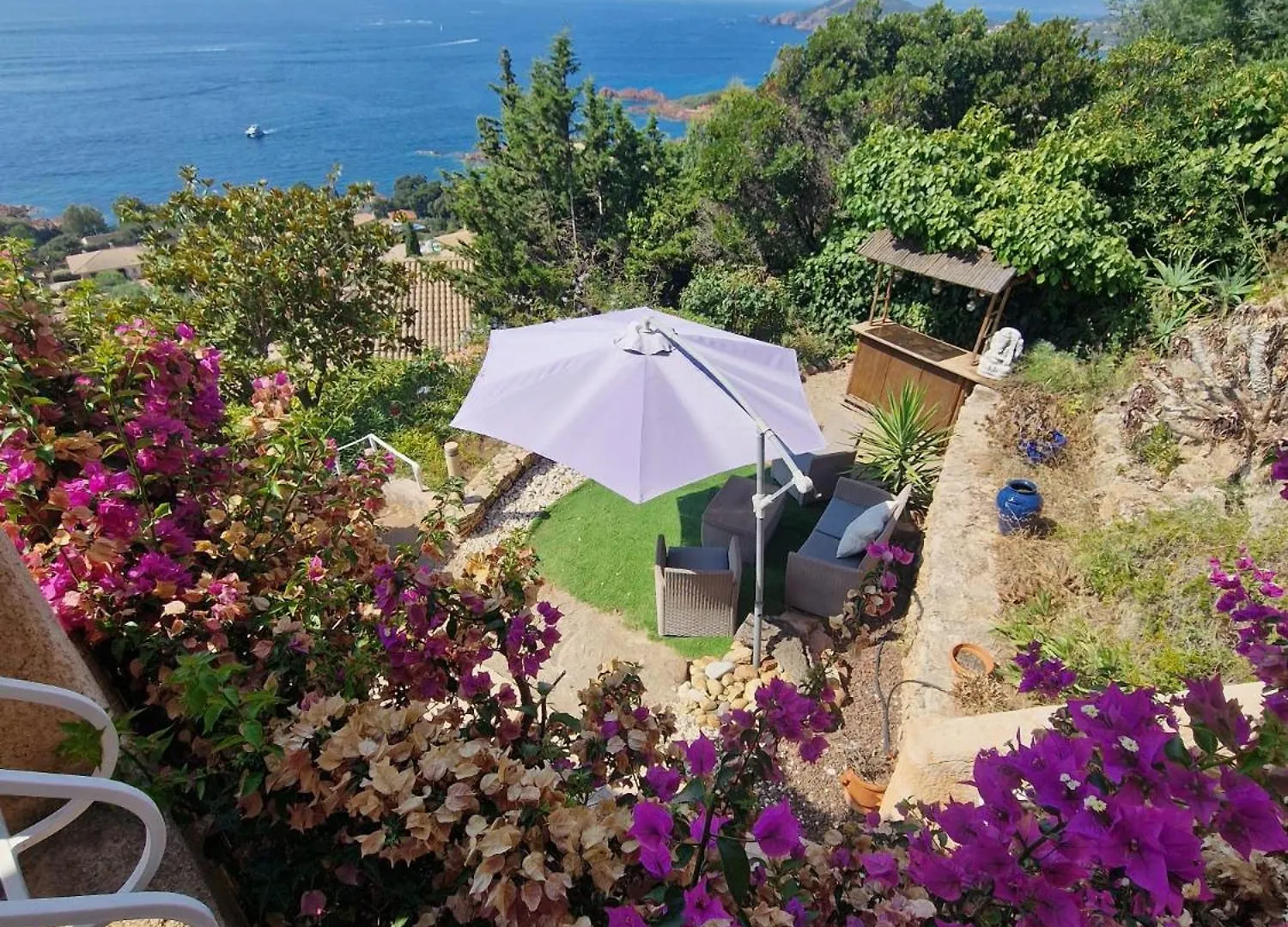 Villa Rubis-Vue Mer A Couper Le Souflle Saint-Raphael